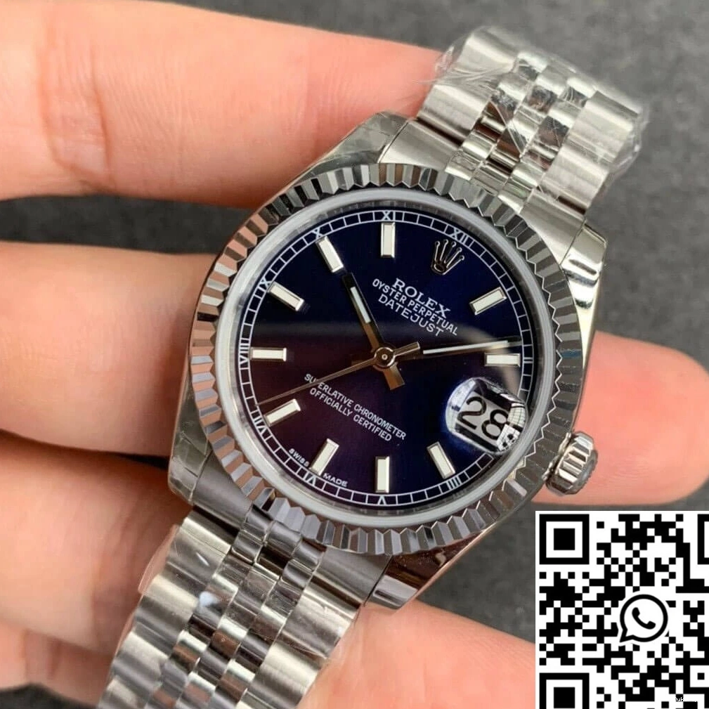 GS Datejust Factory Rolex 860 Blue Lightweight M178274-0037 Dial 0727